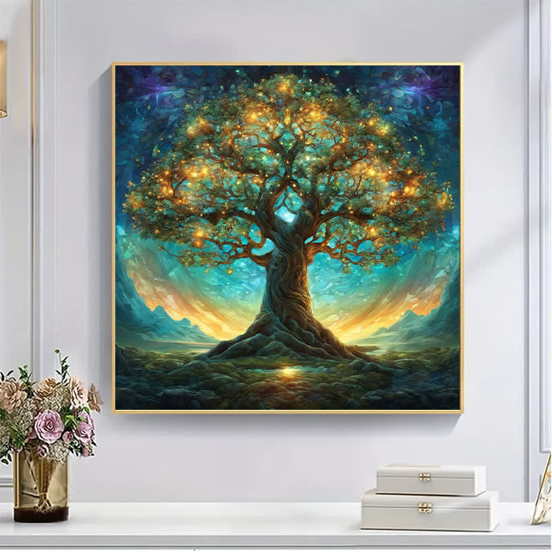 Rubbyoo Tree of Nightlife - Wooden Jigsaw Puzzle