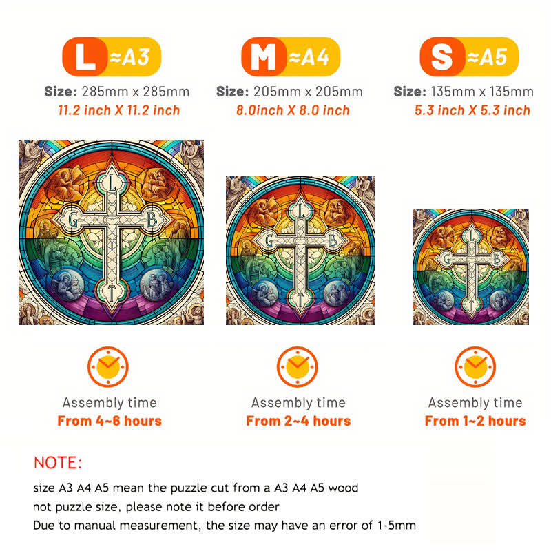 Rubbyoo The Best Holycross  - Wooden Jigsaw Puzzle