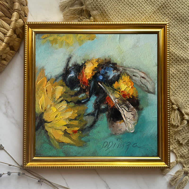 Rubbyoo Bumblebee - Wooden Jigsaw Puzzle