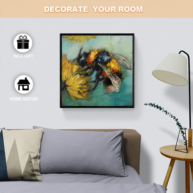 Rubbyoo Bumblebee - Wooden Jigsaw Puzzle