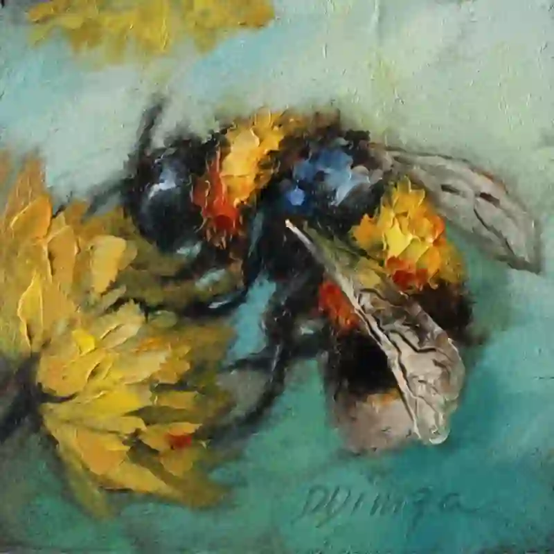 Rubbyoo Bumblebee - Wooden Jigsaw Puzzle