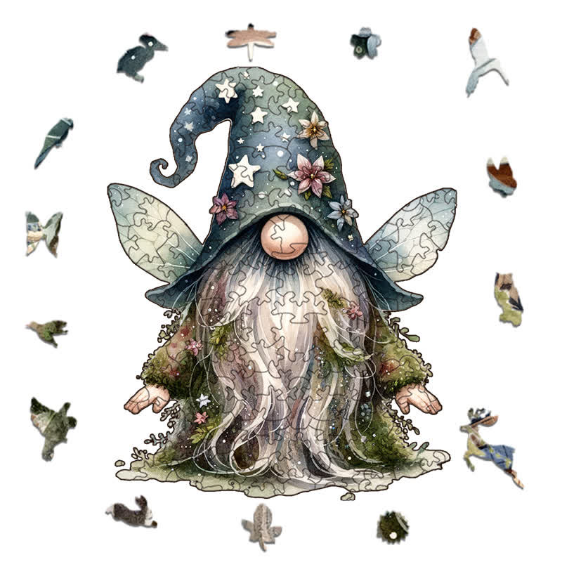 Home Sweet Gnome – PuzzleTwist クロスステッチキット Puzzle gnome
