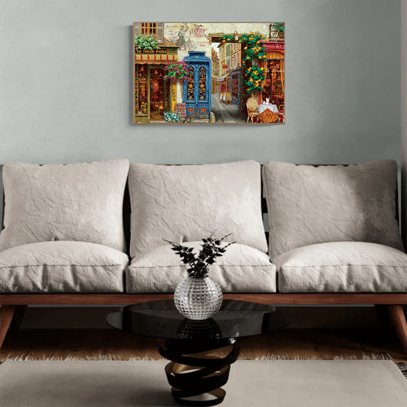 Rubbyoo Rue Lafayette Paris - Wooden Jigsaw Puzzle