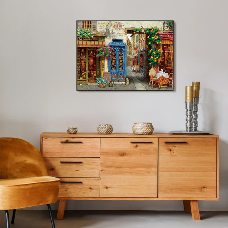 Rubbyoo Rue Lafayette Paris - Wooden Jigsaw Puzzle