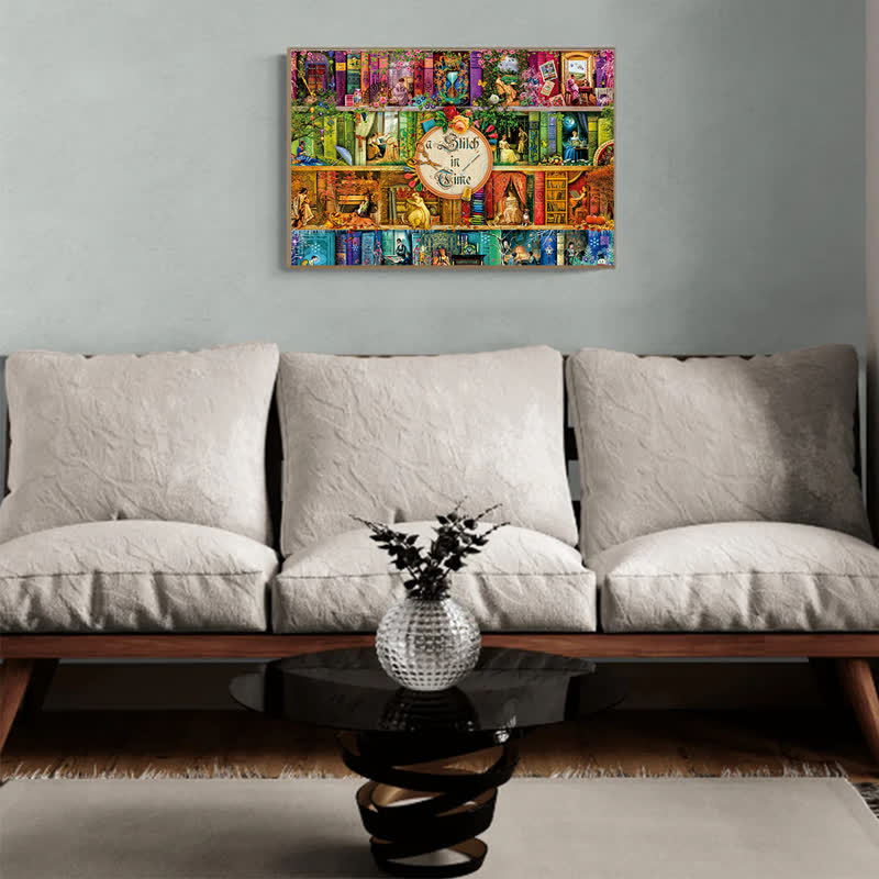 Rubbyoo A Stitch in Time - Wooden Jigsaw Puzzle