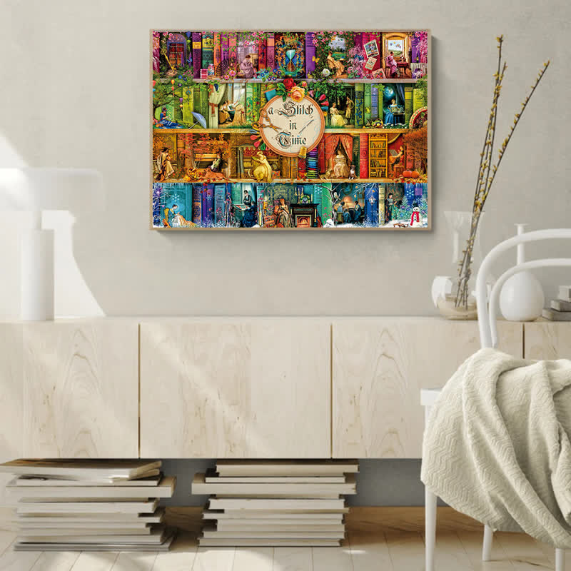 Rubbyoo A Stitch in Time - Wooden Jigsaw Puzzle