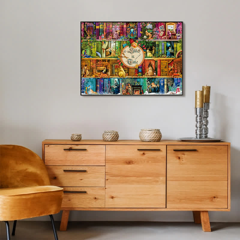 Rubbyoo A Stitch in Time - Wooden Jigsaw Puzzle