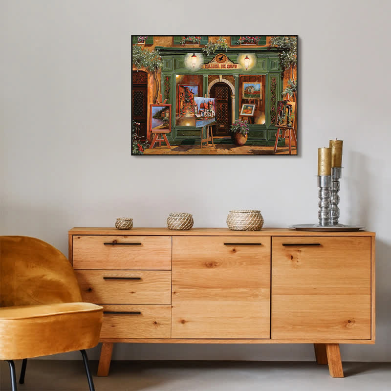 Rubbyoo La Galleria Del Corvo - Wooden Jigsaw Puzzle