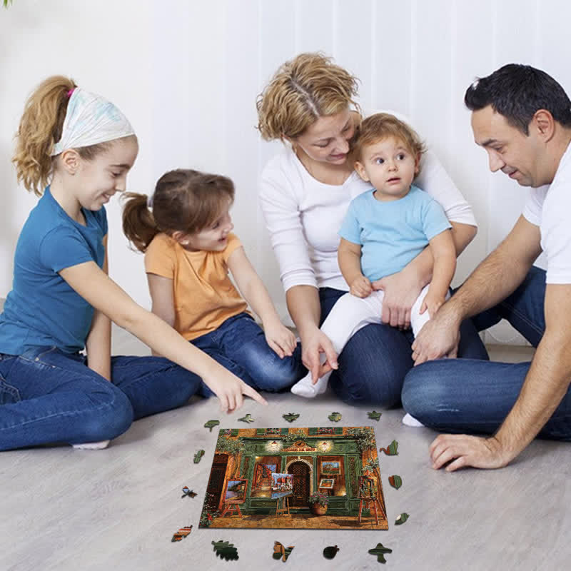 Rubbyoo La Galleria Del Corvo - Wooden Jigsaw Puzzle