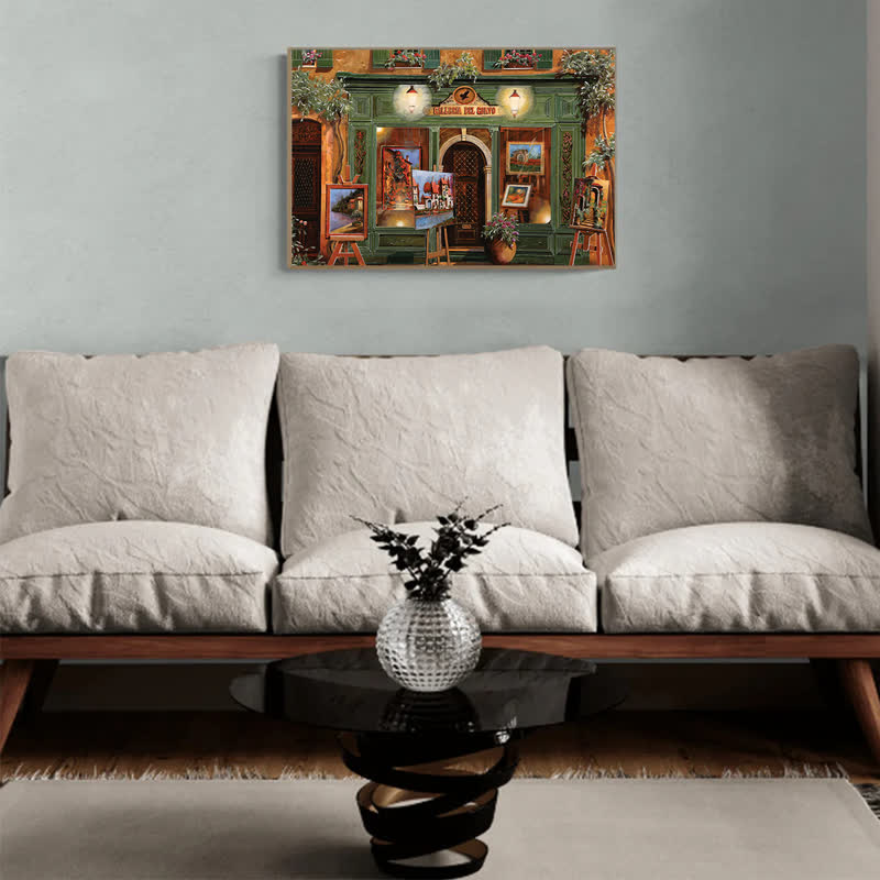 Rubbyoo La Galleria Del Corvo - Wooden Jigsaw Puzzle