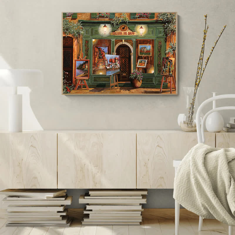 Rubbyoo La Galleria Del Corvo - Wooden Jigsaw Puzzle