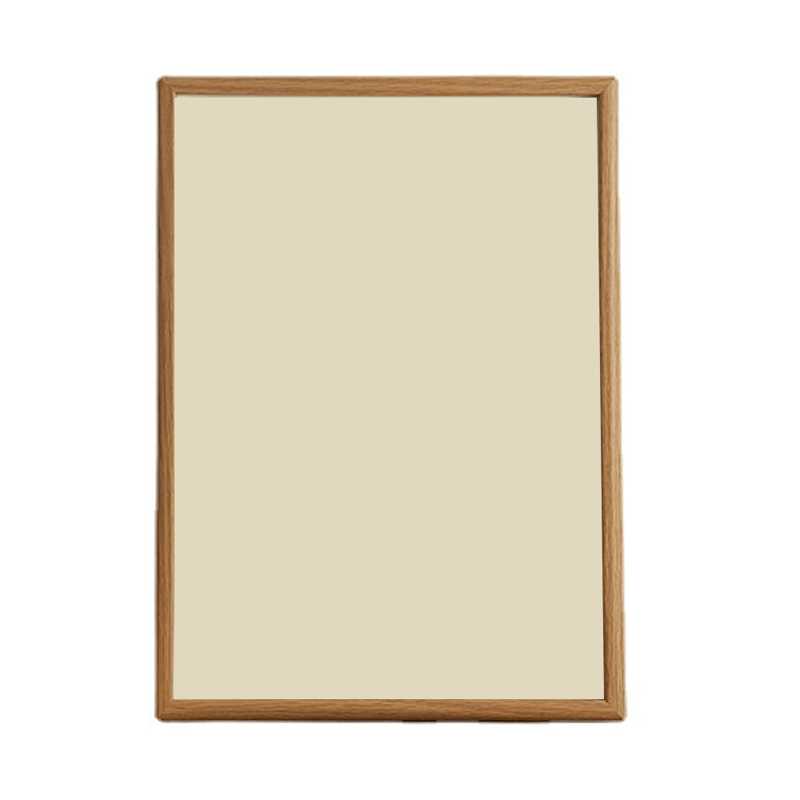 Natural Solid Oak Wood Photo Frame for Pictures, Prints, Art Frames