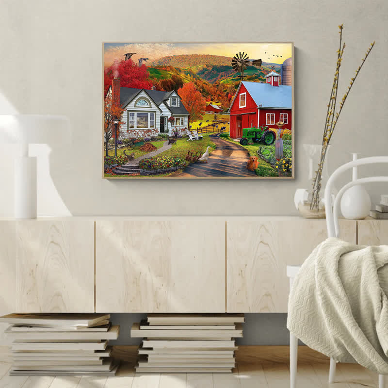 Rubbyoo Country Farm - Wooden Jigsaw Puzzle