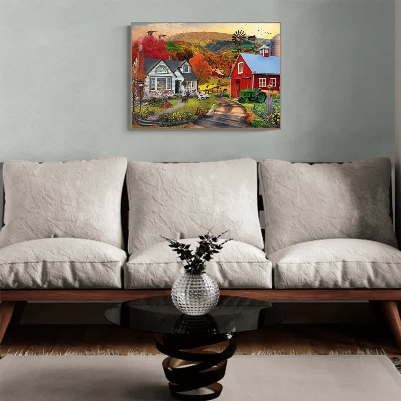 Rubbyoo Country Farm - Wooden Jigsaw Puzzle