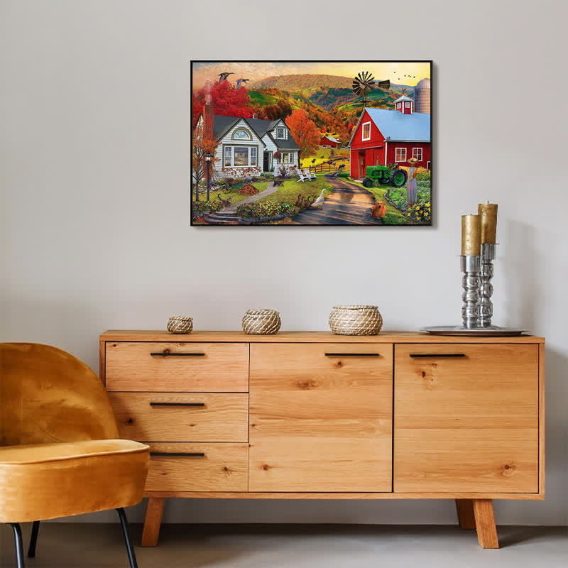 Rubbyoo Country Farm - Wooden Jigsaw Puzzle