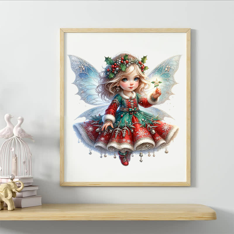 Rubbyoo Enchanting Christmas Fairy - Wooden Jigsaw Puzzle