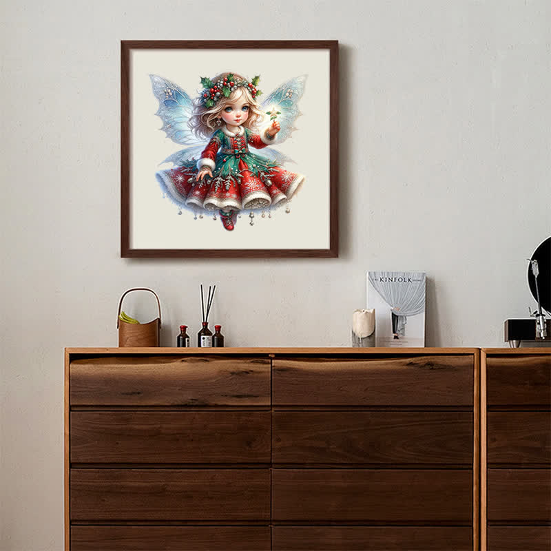 Rubbyoo Enchanting Christmas Fairy - Wooden Jigsaw Puzzle