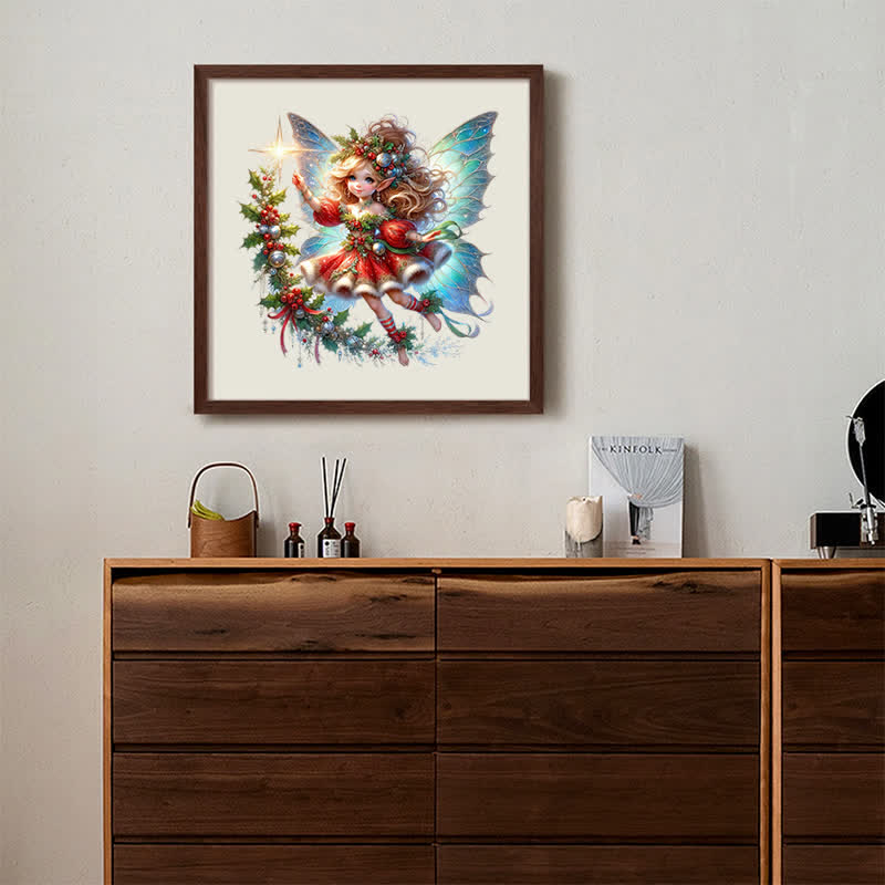 Rubbyoo Beautiful Christmas Fairy - Wooden Jigsaw Puzzle