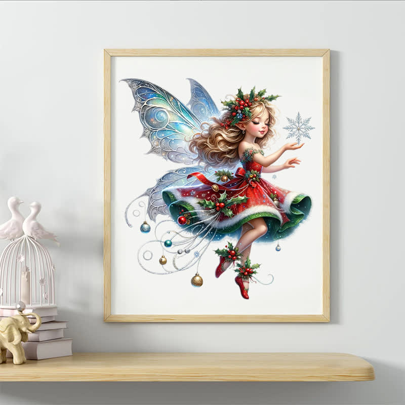 Rubbyoo Fantasy Christmas Fairy - Wooden Jigsaw Puzzle
