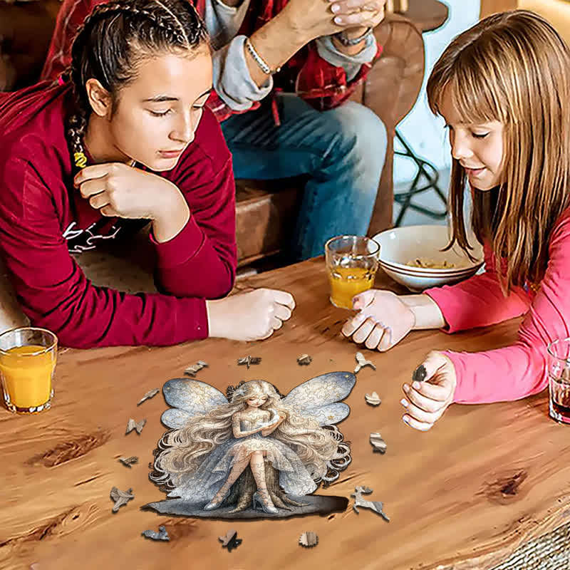 Rubbyoo Moonlight Fairy- Wooden Jigsaw Puzzle