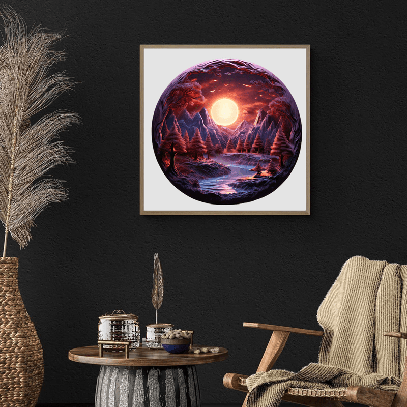 3D vision inside the cave-8 - Wooden Jigsaw Puzzle