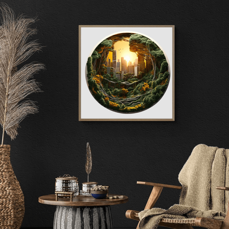 3D vision inside the cave-10 - Wooden Jigsaw Puzzle