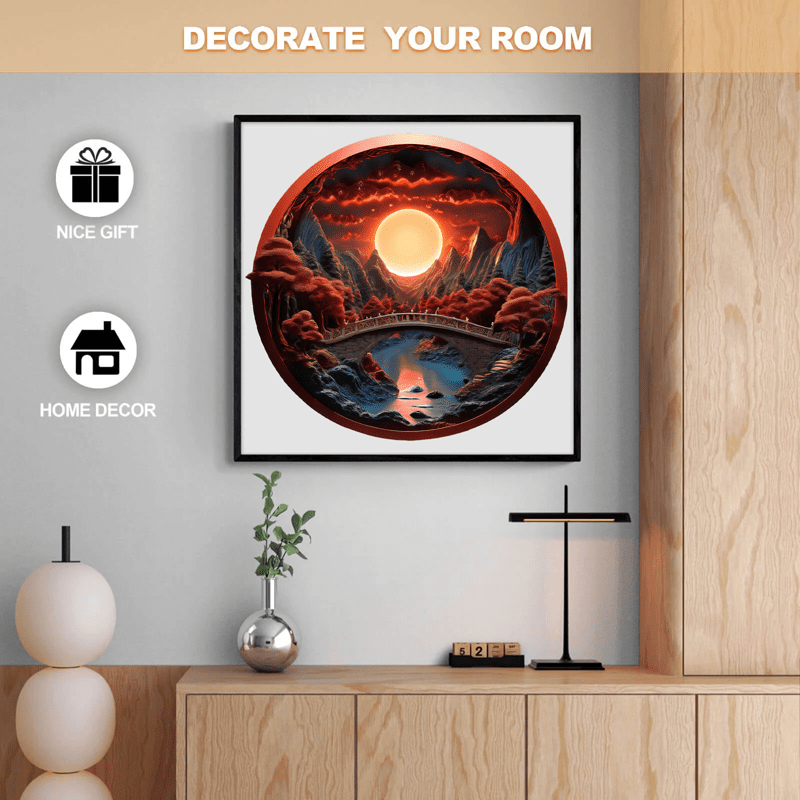 3D vision inside the cave-15 - Wooden Jigsaw Puzzle