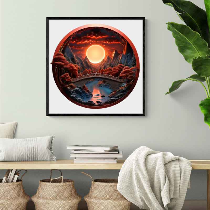 3D vision inside the cave-8 - Wooden Jigsaw Puzzle