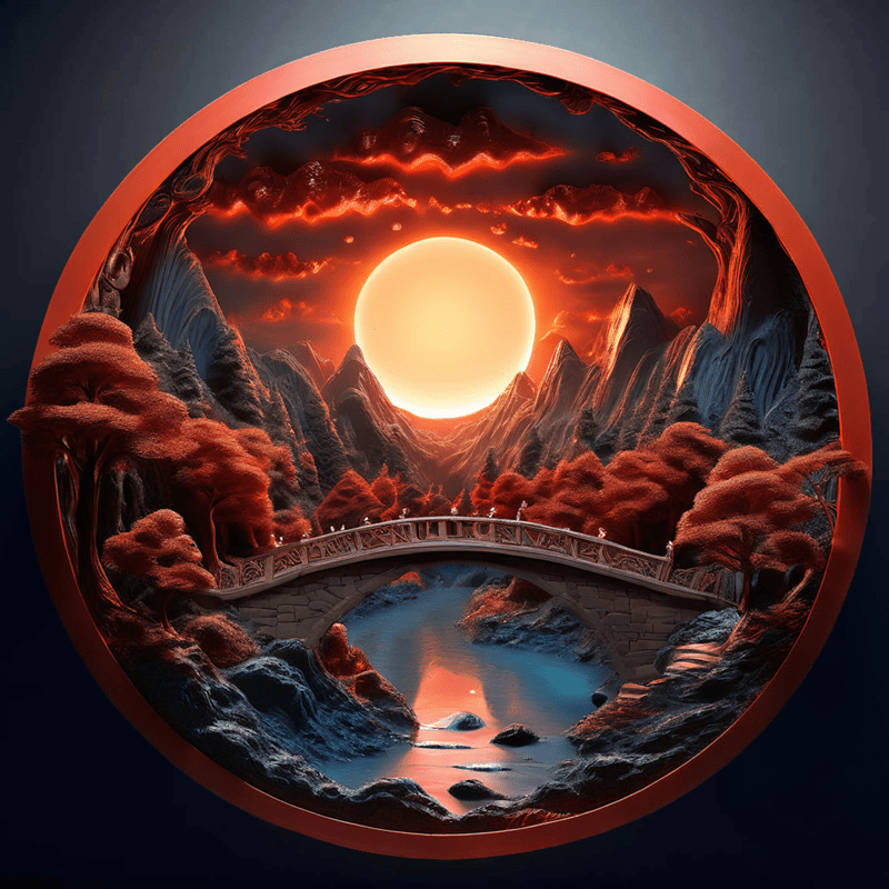 3D vision inside the cave-15 - Wooden Jigsaw Puzzle