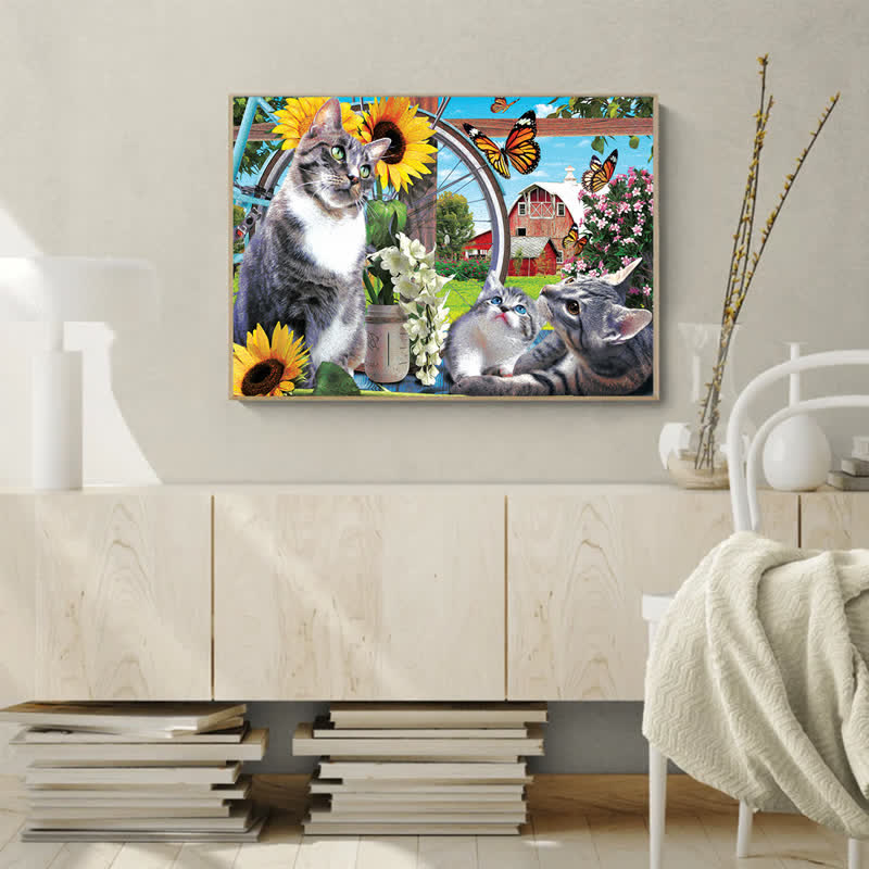 Rubbyoo Out of Reach - Wooden Jigsaw Puzzle