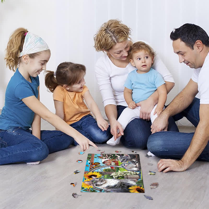 Rubbyoo Out of Reach - Wooden Jigsaw Puzzle