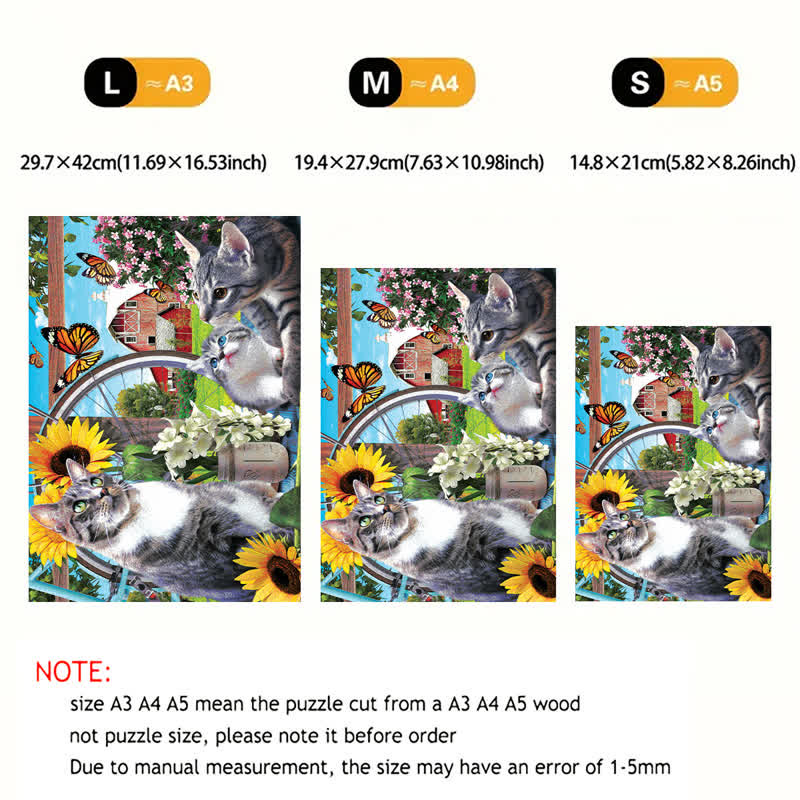 Rubbyoo Out of Reach - Wooden Jigsaw Puzzle