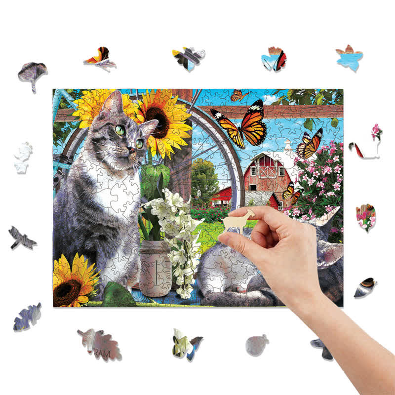 Rubbyoo Out of Reach - Wooden Jigsaw Puzzle