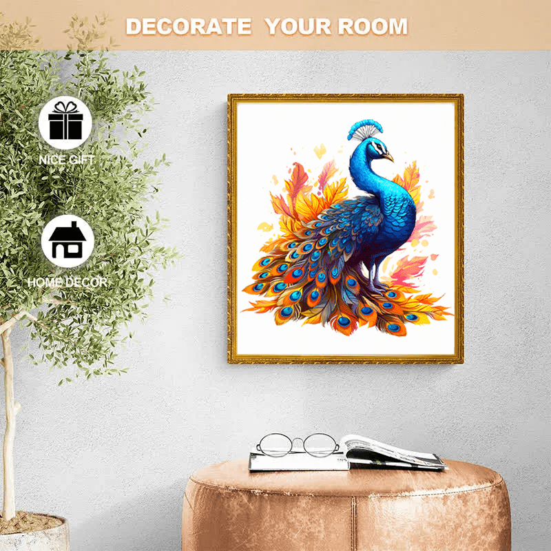 🔥Last Day 95% Off - Striking Peacock Wooden Jigsaw Puzzle