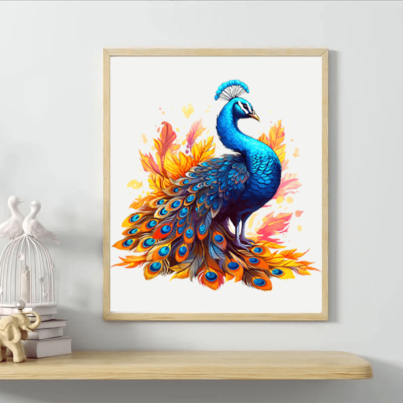 🔥Last Day 95% Off - Striking Peacock Wooden Jigsaw Puzzle