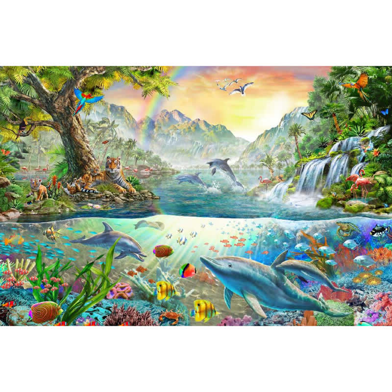 Rubbyoo Utopia - Wooden Jigsaw Puzzle