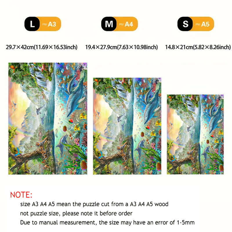 Rubbyoo Utopia - Wooden Jigsaw Puzzle