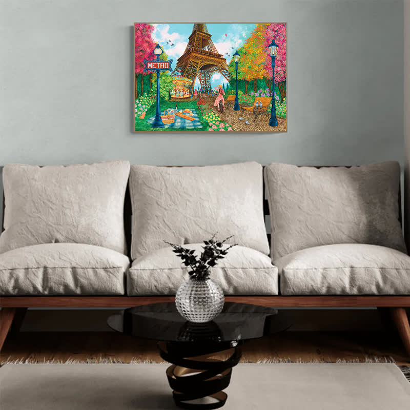 Rubbyoo Paris, Je T'aime - Wooden Jigsaw Puzzle