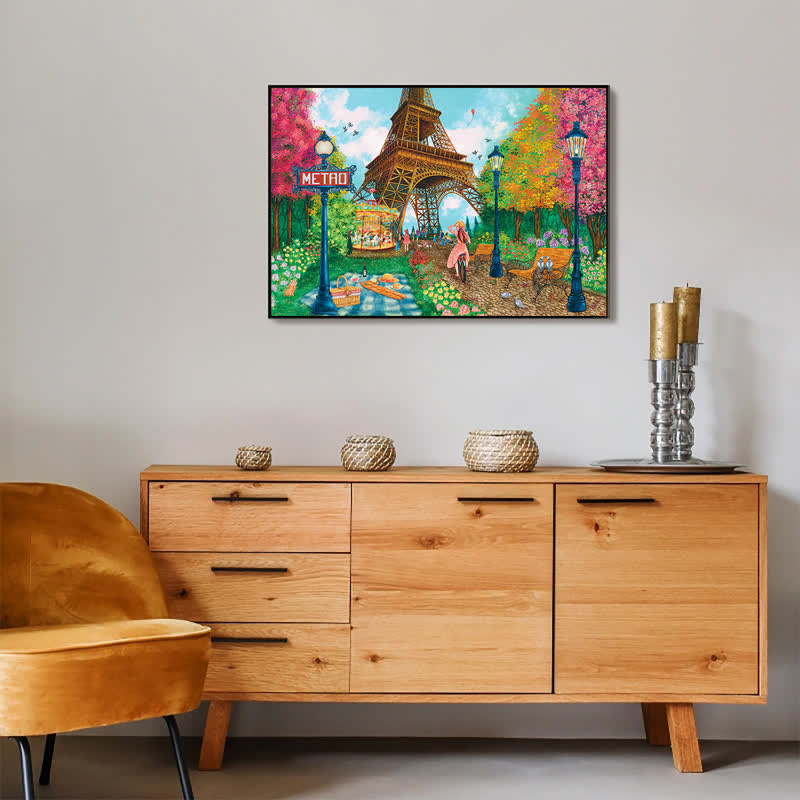 Rubbyoo Paris, Je T'aime - Wooden Jigsaw Puzzle