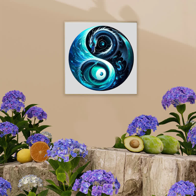 Rubbyoo Ocean Serpent Yin and Yang -2 Wooden Jigsaw Puzzle