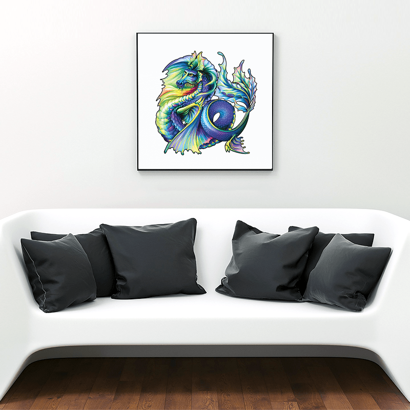 Rubbyoo JiaoLong - Wooden Jigsaw Puzzle