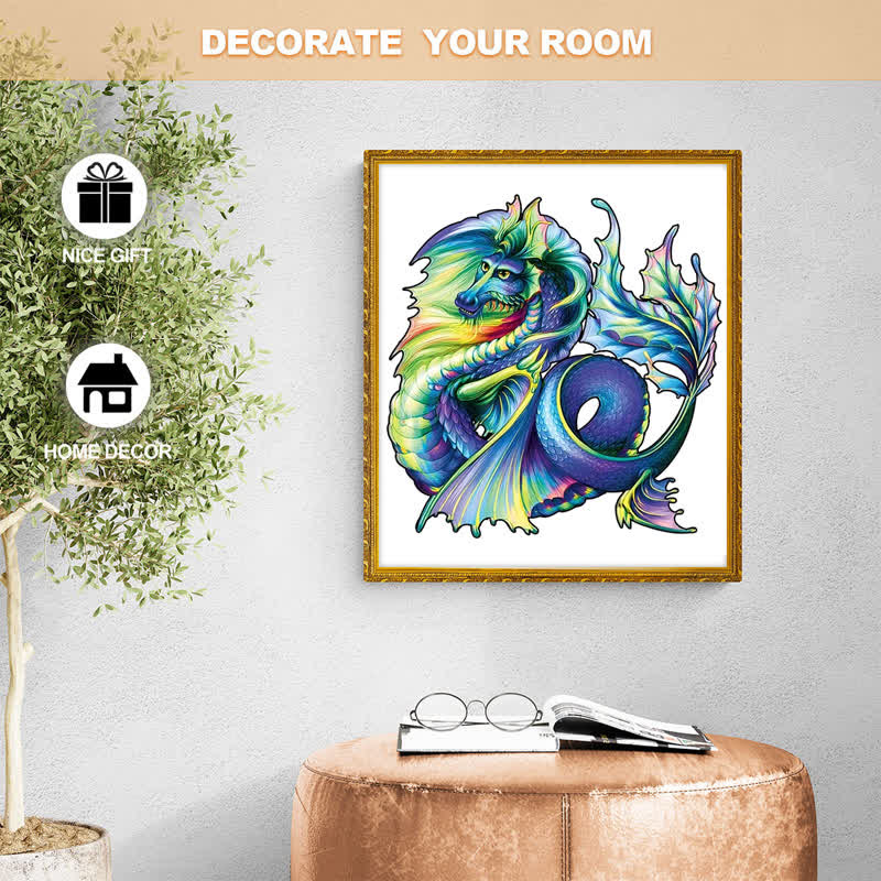 Rubbyoo JiaoLong - Wooden Jigsaw Puzzle