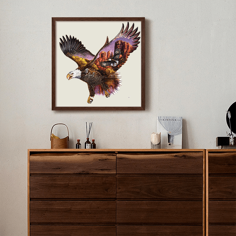 Rubbyoo Ancient Sentinel - Wooden Jigsaw Puzzle