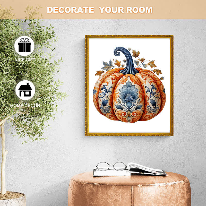 Rubbyoo Pumpkin 1 - Wooden Jigsaw Puzzle