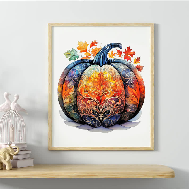 Rubbyoo Pumpkin 2 - Wooden Jigsaw Puzzle