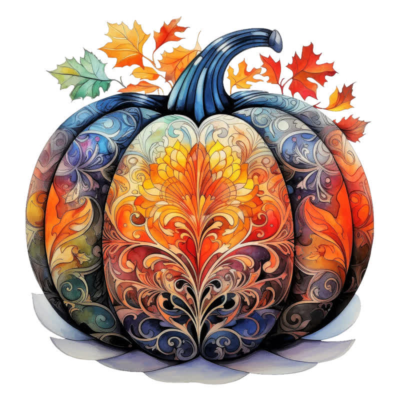 Rubbyoo Pumpkin 2 - Wooden Jigsaw Puzzle