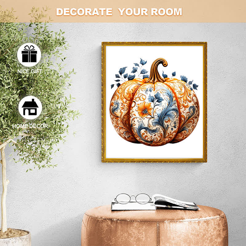 Rubbyoo Pumpkin 4 - Wooden Jigsaw Puzzle