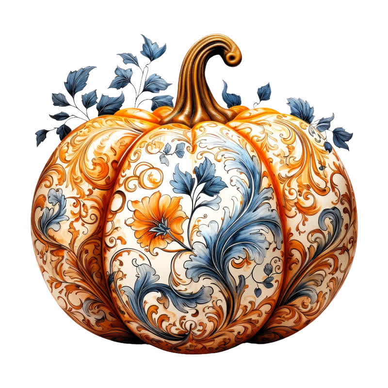 Rubbyoo Pumpkin 4 - Wooden Jigsaw Puzzle