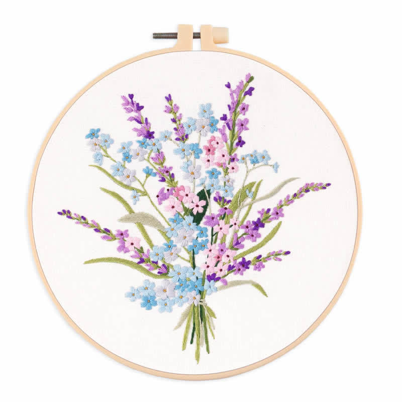 Rubbyoo Embroidery Kit - Bouquet