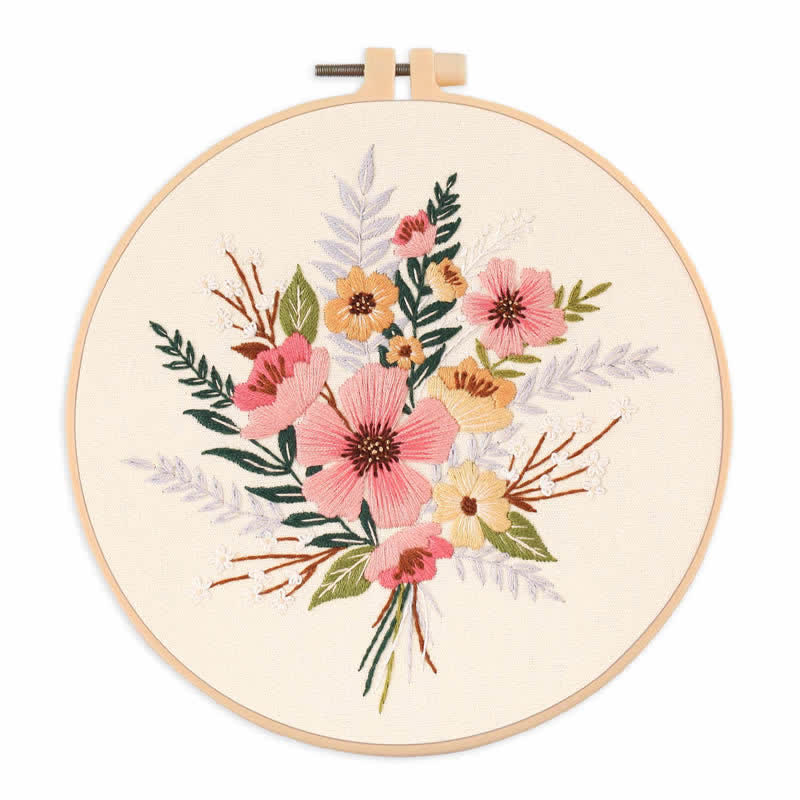 Rubbyoo Embroidery Kit - Bouquet